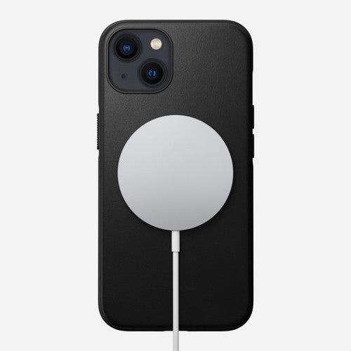 Nomad Modern Leather Case iPhone 13 - Black