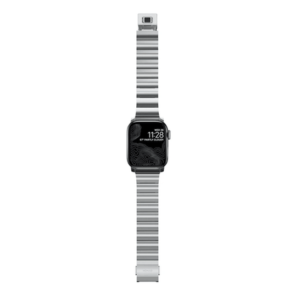 Nomad Stainless Steel Band Apple Watch 38/40/41mm - Silver