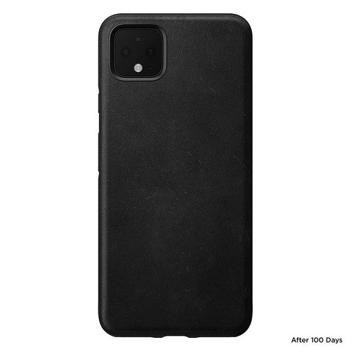 Nomad Horween Leather Rugged Case Google Pixel 4 XL - Black