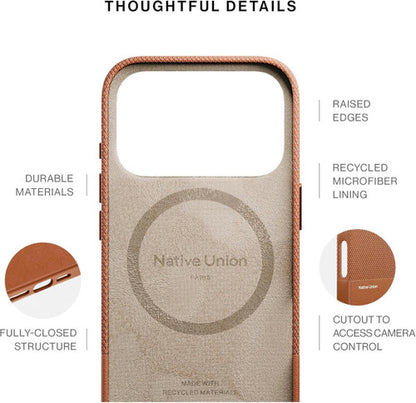 Native Union Classic Case iPhone 17 Pro Max - Tan