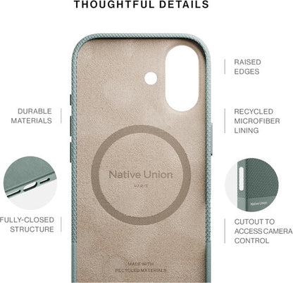 Native Union Classic Case iPhone 17 - Slate Green