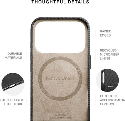 Native Union Classic Case iPhone 17 Pro - Black