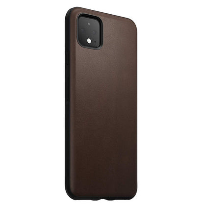 Nomad Horween Leather Rugged Case Google Pixel 4 XL - Brown