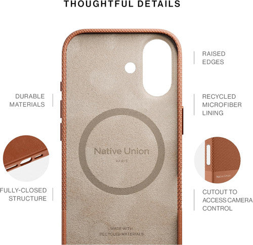 Native Union Classic Case for iPhone 17 - Tan