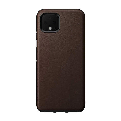 Nomad Horween Leather Rugged Case Google Pixel 4 - Brown