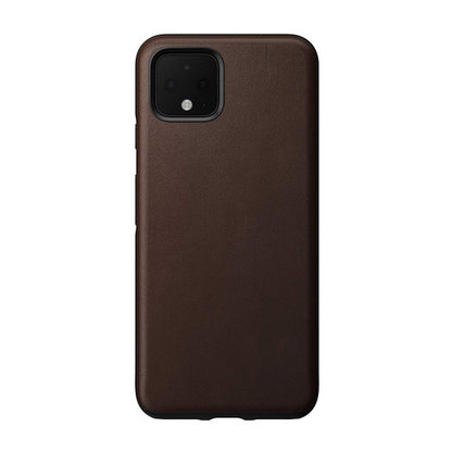 Nomad Horween Leather Rugged Case Google Pixel 4 - Brown