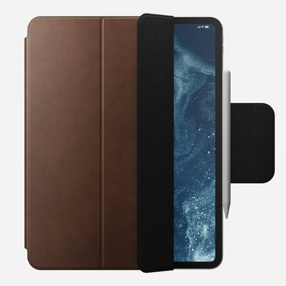 Nomad Leather Folio Case iPad Pro 13" (7th Gen, 2024, M4) - Brown
