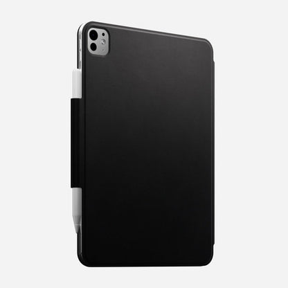 Nomad Leather Folio Case iPad Pro 11" (M4, M5) - Black