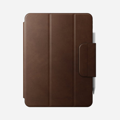 Nomad Leather Folio Case iPad Pro 11" (M4, M5) - Brown