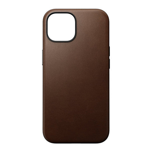 Nomad Modern Leather Case iPhone 15 - Brown