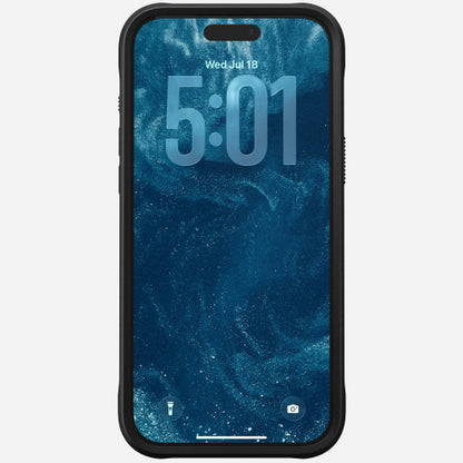 Nomad Rugged Horween Leather Case iPhone 17 Pro Max - Black