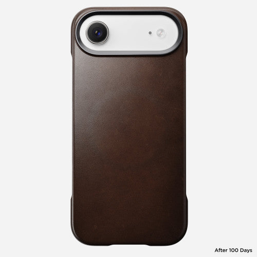 Nomad Traditional Horween Leather Case iPhone 17 Air - Brown