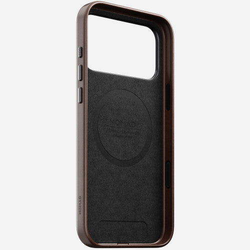 Nomad Traditional Horween Leather Case iPhone 17 Pro - Brown