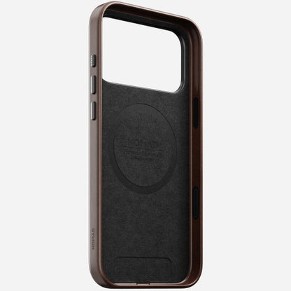 Nomad Traditional Horween Leather Case iPhone 17 Pro - Brown