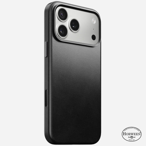 Nomad Traditional Horween Leather Case iPhone 17 Pro - Black