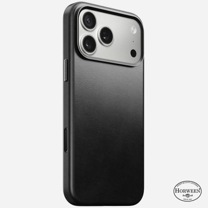 Nomad Traditional Horween Leather Case iPhone 17 Pro - Black