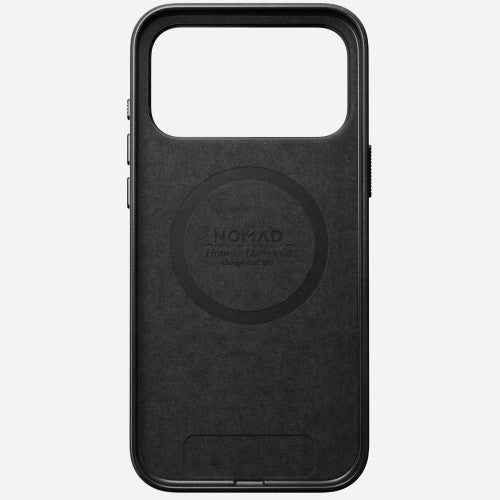 Nomad Traditional Horween Leather Case for iPhone 17 Pro Max - Black