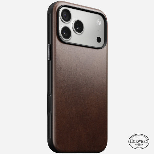 Nomad Modern Horween Leather Case iPhone 17 Pro Max - Brown