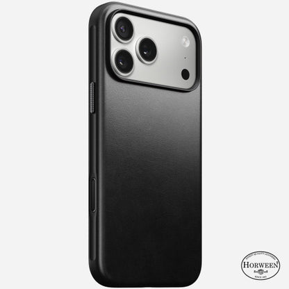 Nomad Modern Horween Leather Case iPhone 17 Pro - Black