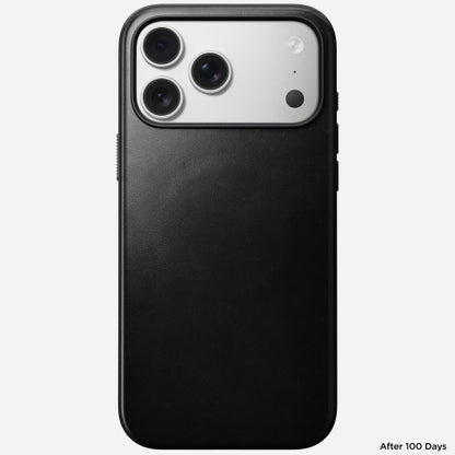 Nomad Modern Horween Leather Case iPhone 17 Pro Max - Black