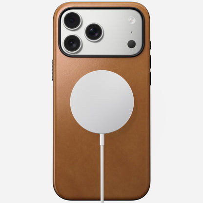 Nomad Modern Leather Case iPhone 17 Pro Max - English Tan
