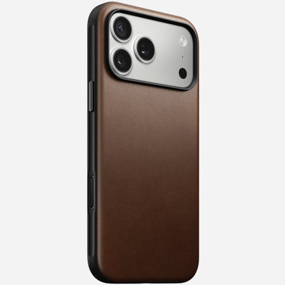 Nomad Modern Leather Case iPhone 17 Pro Max - Brown