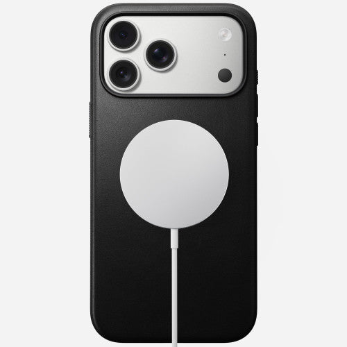Nomad Modern Leather Case iPhone 17 Pro - Black