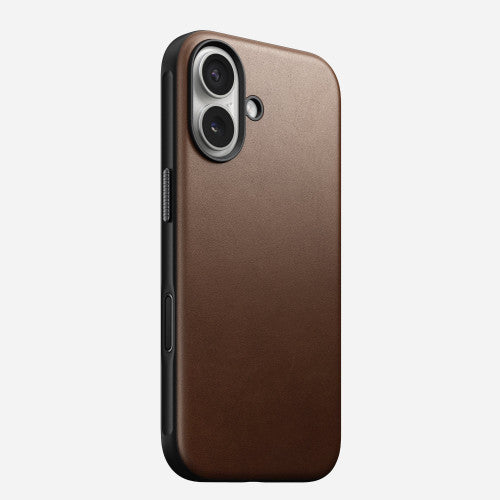 Nomad Modern Leather Case iPhone 17 - Brown