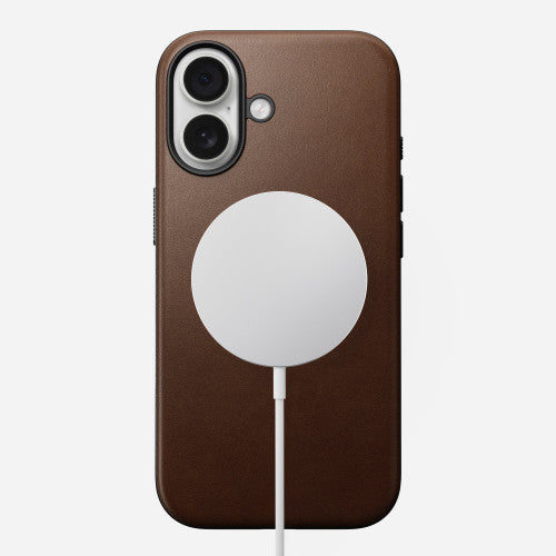 Nomad Modern Leather Case iPhone 17 - Brown