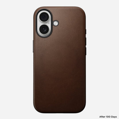 Nomad Modern Leather Case iPhone 17 - Brown