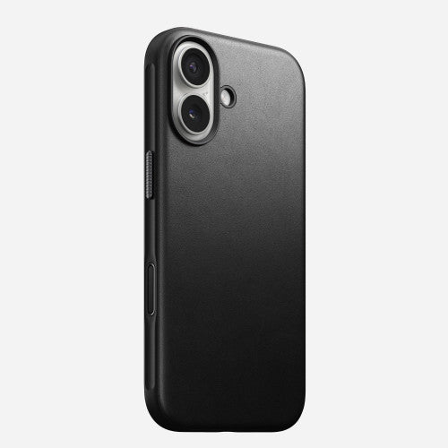 Nomad Modern Leather Case iPhone 17 - Black