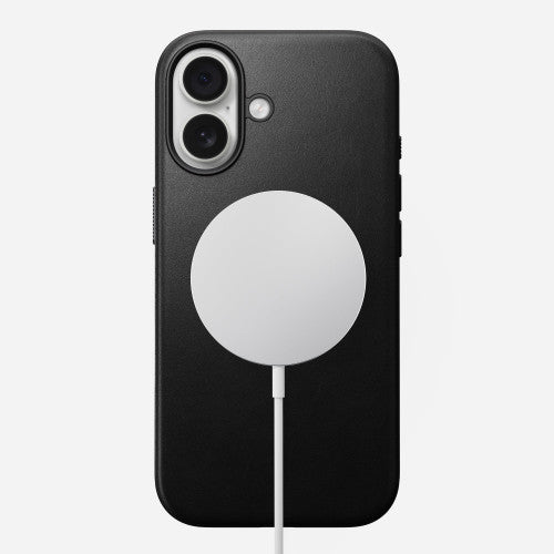 Nomad Modern Leather Case iPhone 17 - Black
