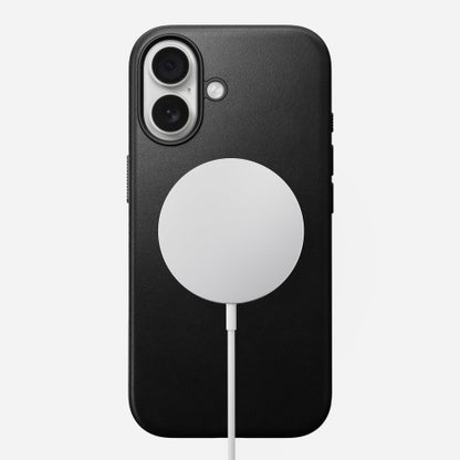 Nomad Modern Leather Case iPhone 17 - Black