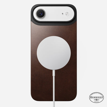 Nomad Magnetic Leather Back Case iPhone 17 Air - Brown