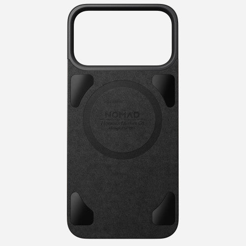 Nomad Magnetic Leather Back Case iPhone 17 Pro - Black