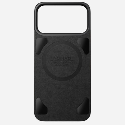 Nomad Magnetic Leather Back Case iPhone 17 Pro Max - Black