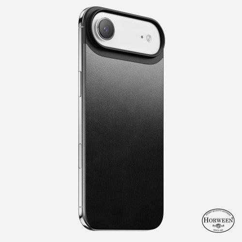 Nomad Magnetic Leather Back Case iPhone 17 Air - Black