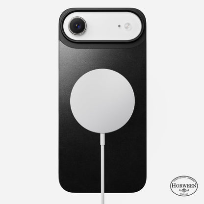 Nomad Magnetic Leather Back Case iPhone 17 Air - Black