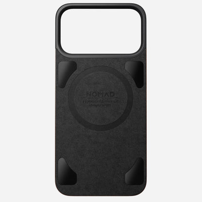 Nomad Magnetic Leather Back Case iPhone 17 Pro Max - Brown