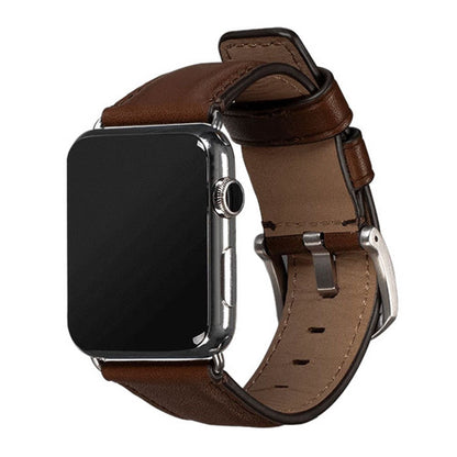 SENA Deen Leather Apple Watch Band 42/44mm - Brown