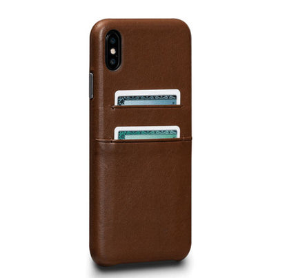 SENA Deen Snap-on Wallet Case iPhone Xs Max - Brown