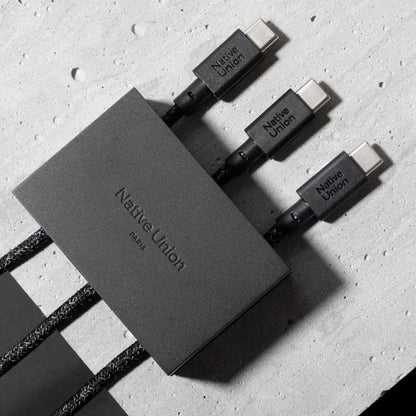 Native Union Weighter for 3 Cables - Black