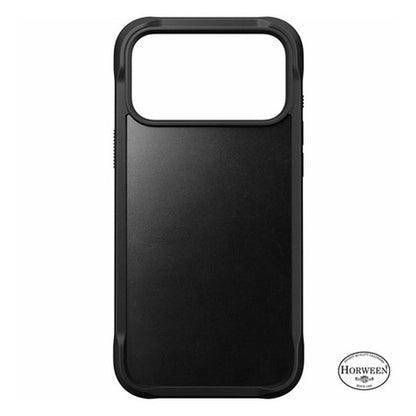 Nomad Rugged Horween Leather Case iPhone 17 Pro Max - Black