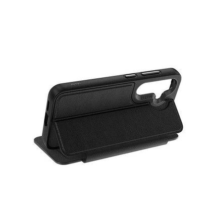 EFM Monaco Leather Case for Samsung Galaxy S26 Ultra - Black