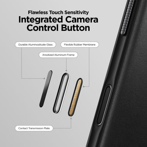 Nomad Modern Leather Case iPhone 17 - Black