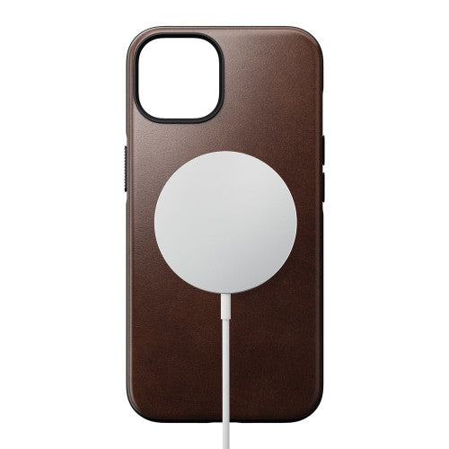 Nomad Modern Horween Leather Case iPhone 14 - Brown