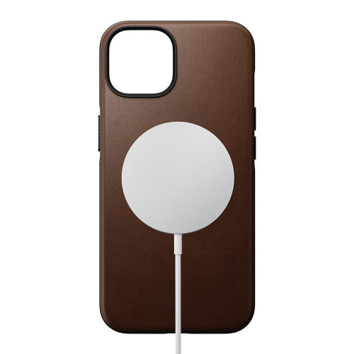 Nomad Modern Leather Case iPhone 14 - Brown