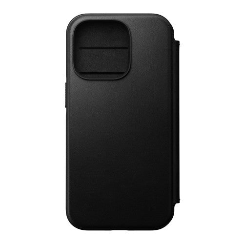 Nomad Modern Leather Folio Case iPhone 14 Pro - Black