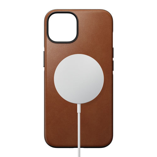 Nomad Modern Leather Case iPhone 14 - English Tan