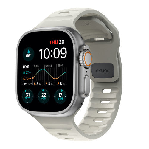 Nomad Sport Band Apple Watch 46/49mm - Stone